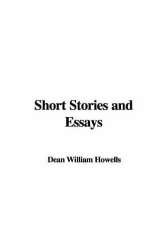 Tapa de Short Stories and Essays