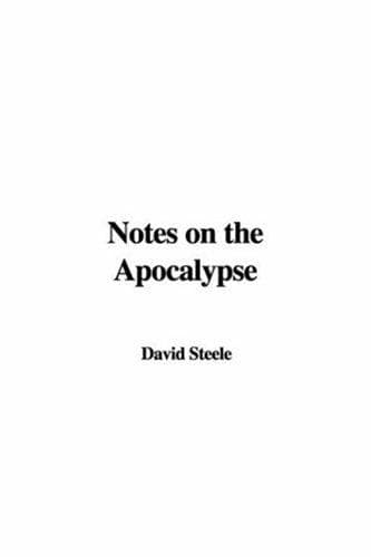 Tapa de Notes on the Apocalypse