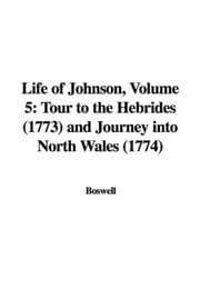 Tapa de Life of Johnson, Volume 5