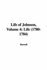 Tapa de Life of Johnson, Volume 4