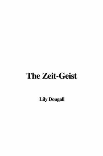 Tapa de The Zeit-Geist