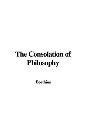 Tapa de The Consolation of Philosophy