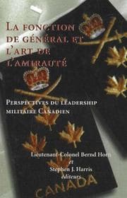 Tapa de La fonction de général et l'art de l'amirauté