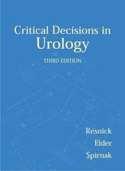 Tapa de Critical Decisions in Urology