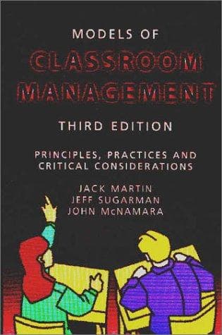 Tapa de Models of Classroom Management