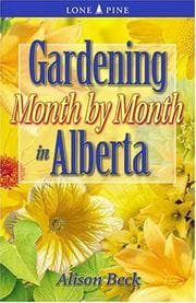 Tapa de Gardening Month by Month in Alberta