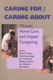 Tapa de Caring for/Caring About
