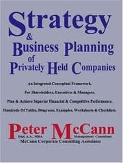 Tapa de Strategy & Business Planning of Privately Held Companies