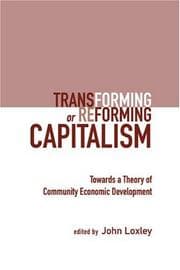 Tapa de Transforming or Reforming Capitalism