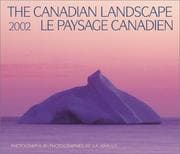 Tapa de The Canadian Landscape 2002 Le Paysage Canadien