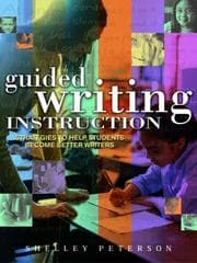 Tapa de Guided Writing Instruction