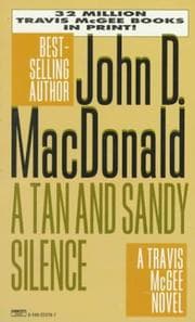 Tapa de A Tan and Sandy Silence (Travis McGee Mysteries)