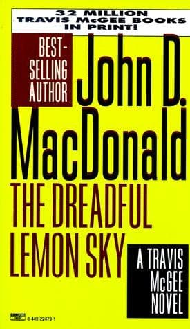 Tapa de The Dreadful Lemon Sky (Travis McGee Mysteries)