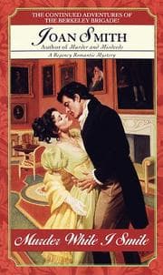 Tapa de Murder While I Smile (Regency Romantic Mystery Series , No 3)