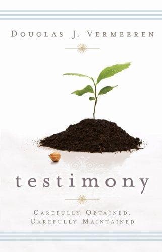 Tapa de Testimony