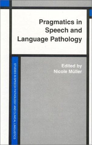 Tapa de Pragmatics In Speech And Language Pathology