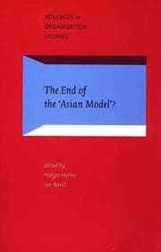 Tapa de The end of the "Asian model"?
