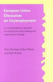 Tapa de European Union Discourses on Un/Employment