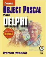 Tapa de Learn Object Pascal With Delphi