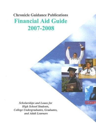 Tapa de Chronicle financial aid guide 2007-2008