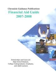 Tapa de Chronicle financial aid guide 2007-2008