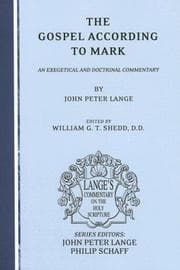 Tapa de Gospel According to Mark