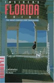 Tapa de Insider's Florida guide
