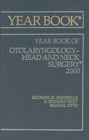 Tapa de Otolaryngology Head And Neck Surgery 2000
