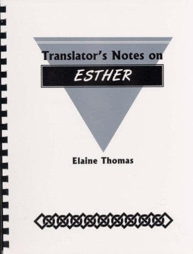 Tapa de Translator's Notes on Esther