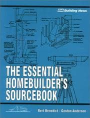 Tapa de The Essential Homebuilder's Sourcebook