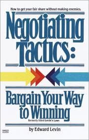 Tapa de Negotiating Tactics