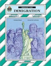 Tapa de Immigration Thematic Unit