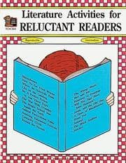 Tapa de Literature activities for reluctant readers