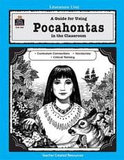 Tapa de A literature unit for Pocahontas by Ingri and Edgar Parin d'Aulaire