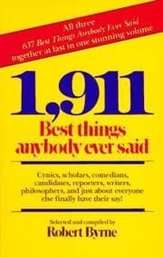 Tapa de 1,911 best things anybody ever said