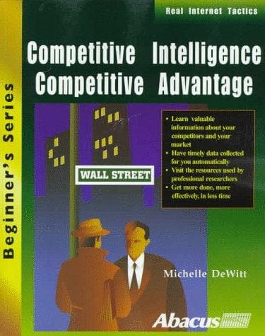 Tapa de Competitive Intelligence Competitive Advantage