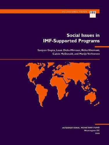 Tapa de Social issues in IMF-supported programs