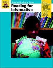 Tapa de Reading for Information