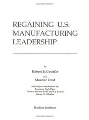 Tapa de Regaining U.S. manufacturing leadership