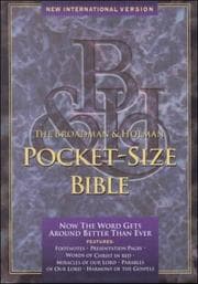 Tapa de Pocket-Size Bible,