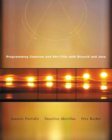 Tapa de Programming cameras and pan-tilts with DirectX and Java