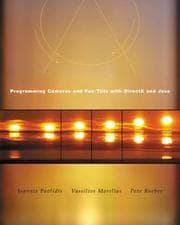 Tapa de Programming cameras and pan-tilts with DirectX and Java