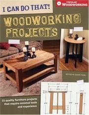 Tapa de I Can Do That! Woodworking Projects (I Can Do That)