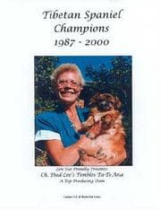 Tapa de Tibetan Spaniel Champions, 1987-2000