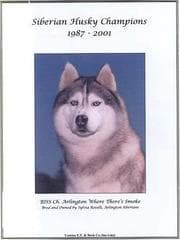 Tapa de Siberian Husky Champions, 1987-2001