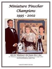 Tapa de Miniature Pinscher Champions, 1995-2002