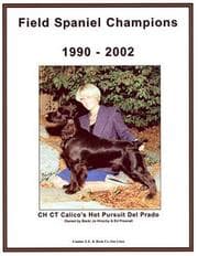 Tapa de Field Spaniel Champions, 1990-2002