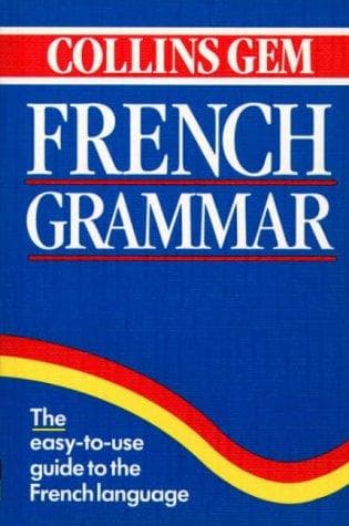 Tapa de Collins Gem French Grammar