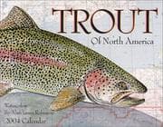 Tapa de Trout of North America 2004 Calendar