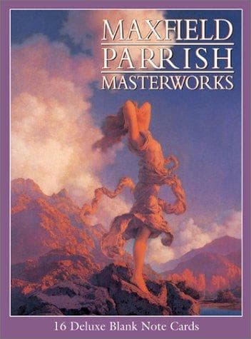 Tapa de Maxfield Parrish Masterworks Blank Note Cards